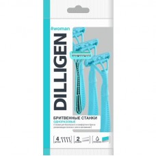 DILLIGEN 2 Станки одноразовые женские 4шт